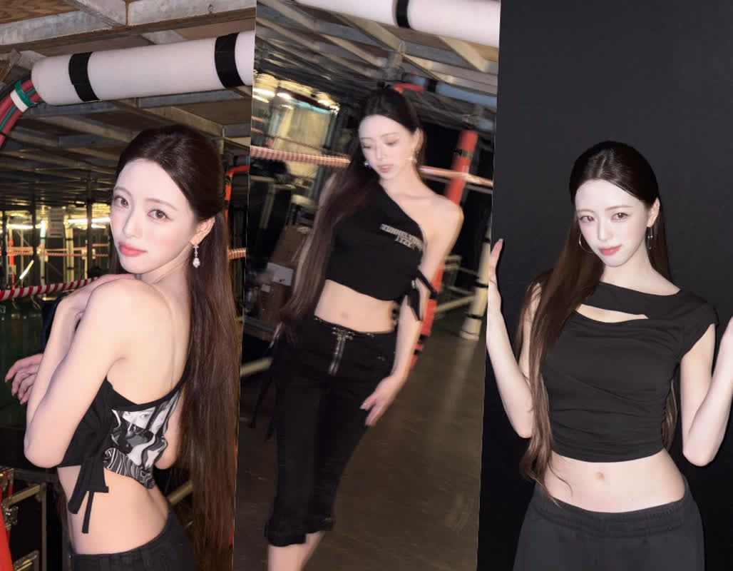 ITZY ユナ　セット(値下げ交渉受付中) まるでバービー人形」ITZY・ユナ、クロップトップ姿で際立つ完璧なS